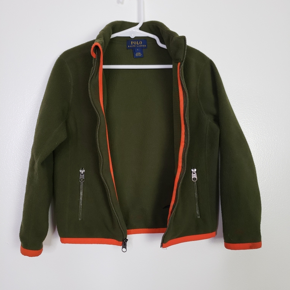 Polo Ralph Lauren Youth Boys Zip Up Fleece Size M